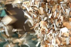 Materiale legnoso di scarto