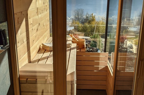 kleine Sauna mit Ausblick kleine Sauna mit Ausblick