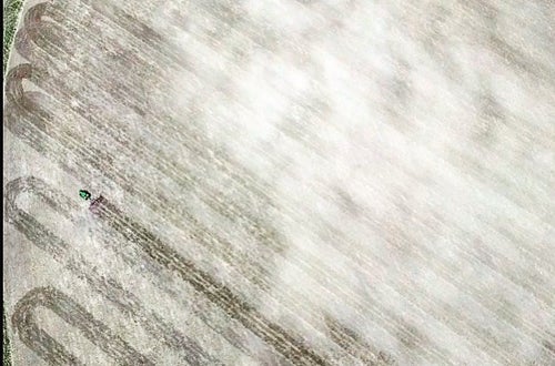 Acker von oben Acker von oben