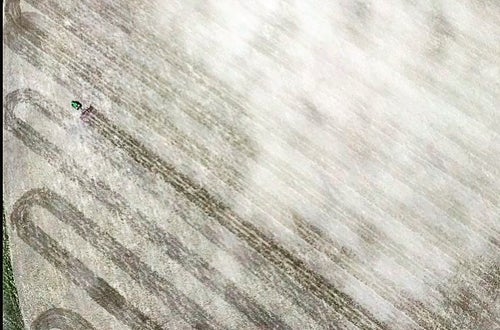 Acker von oben Acker von oben