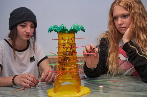 Mädchen während Freizeit Mädchen während Freizeit