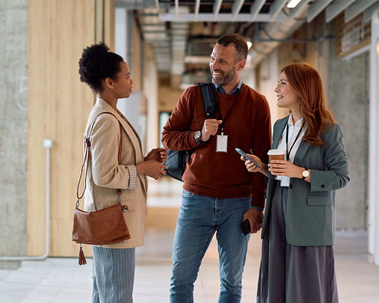 collega's in overleg