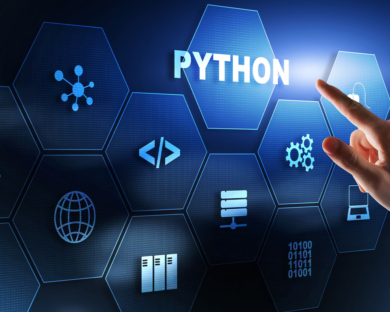 Python op een scherm