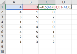Berekening uitvoeren in EXCEL