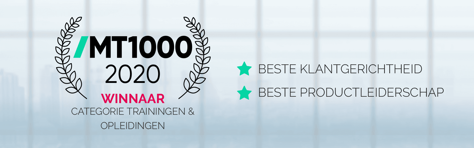 MT1000 winnaar 2020