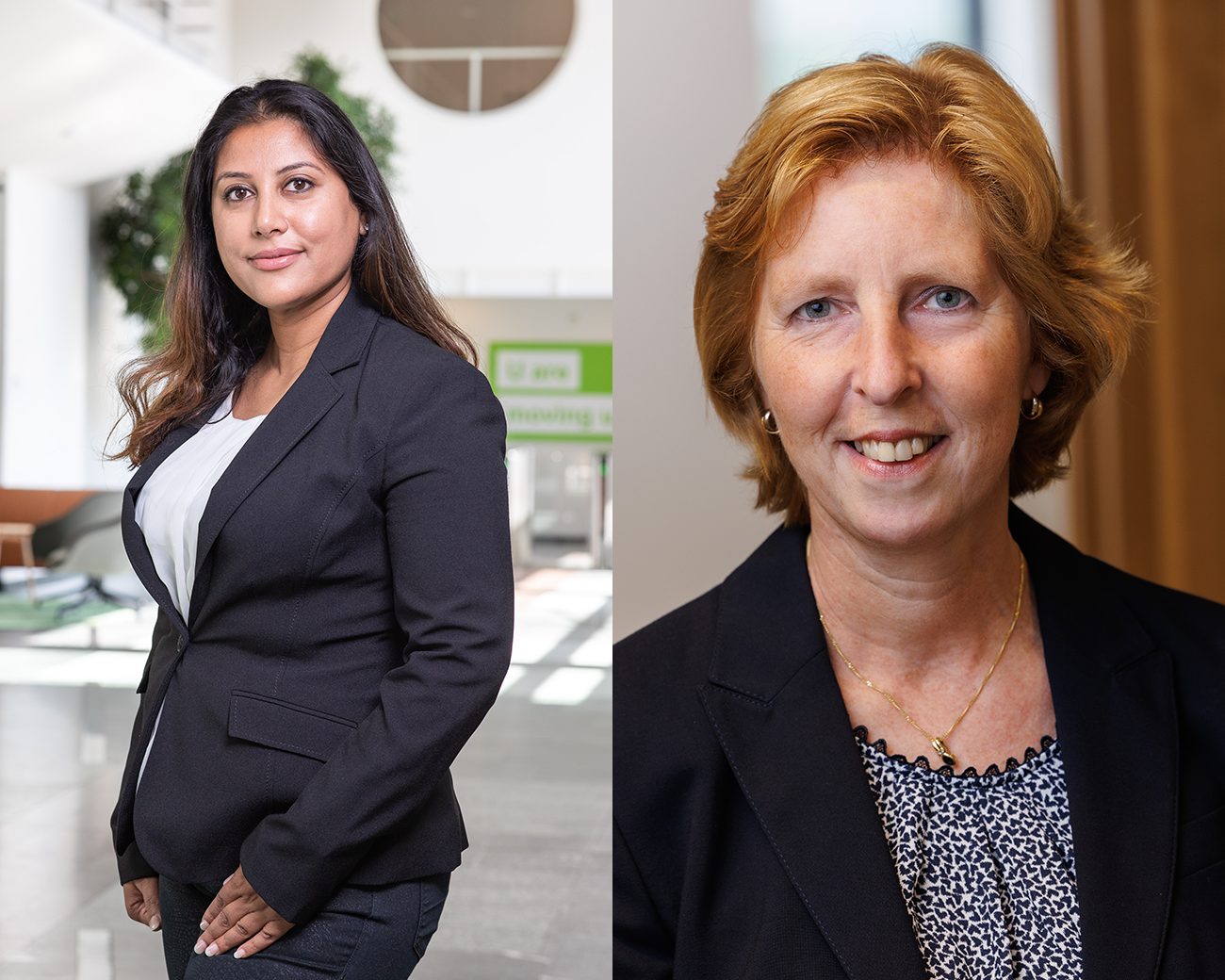 NIBE-SVV studenten Dewi Mohan en José Oord