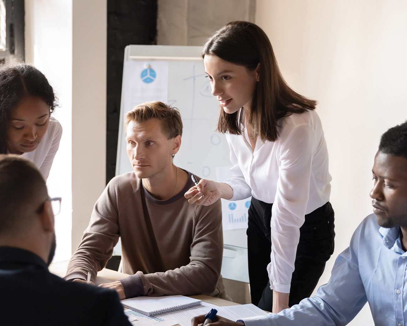 Collega's in overleg