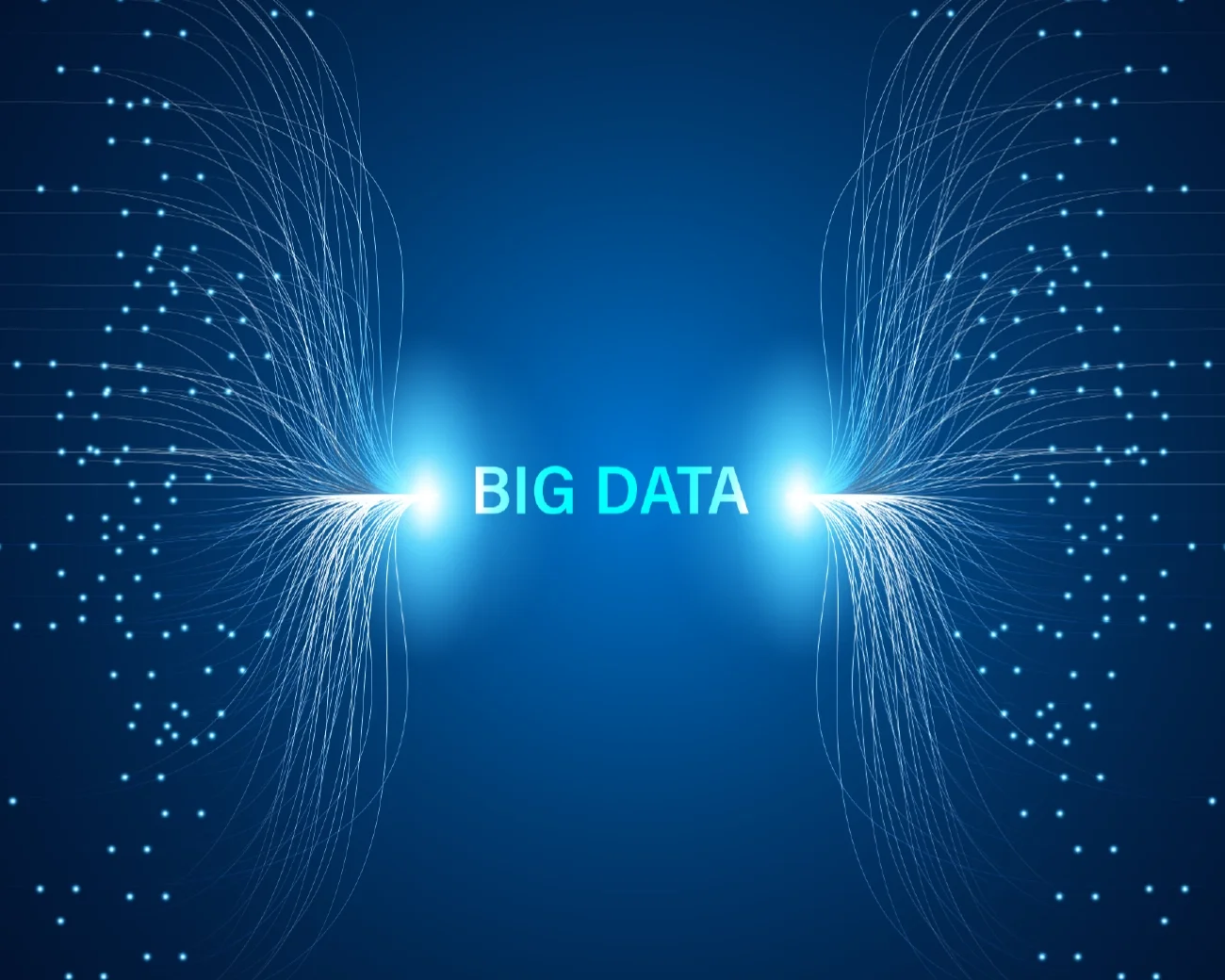 Het woord big data en informatieverbindingen