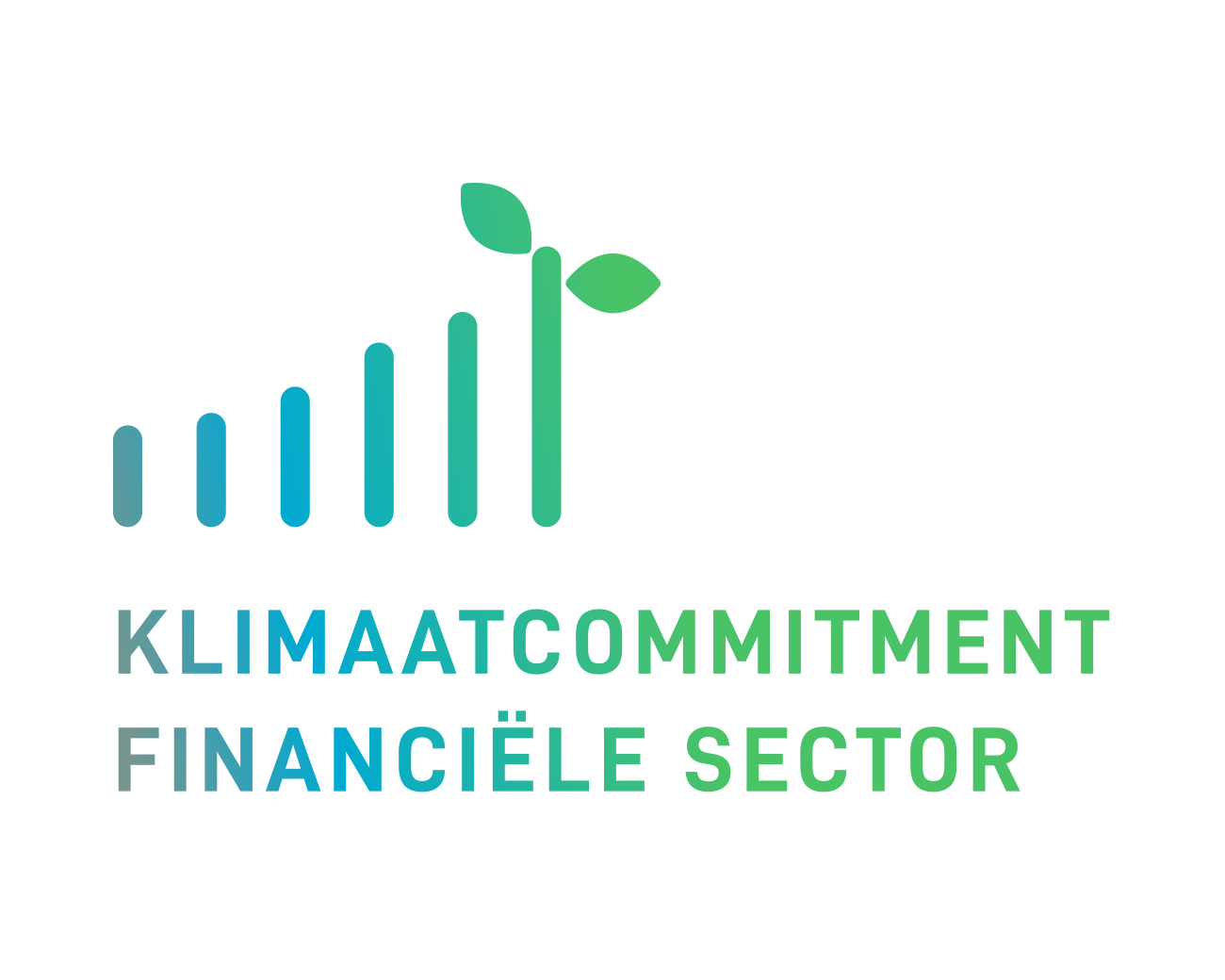 Logo klimaatcommitment financiële sector