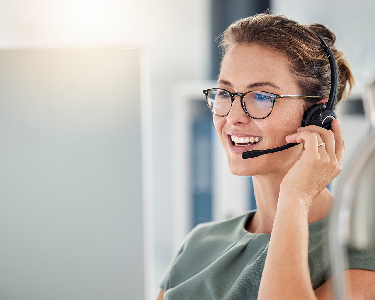 MVP studieadviseur in telefonisch gesprek