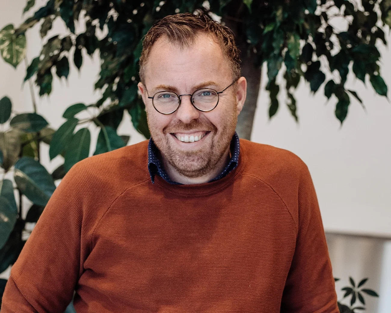 Docent Patrick Haveman