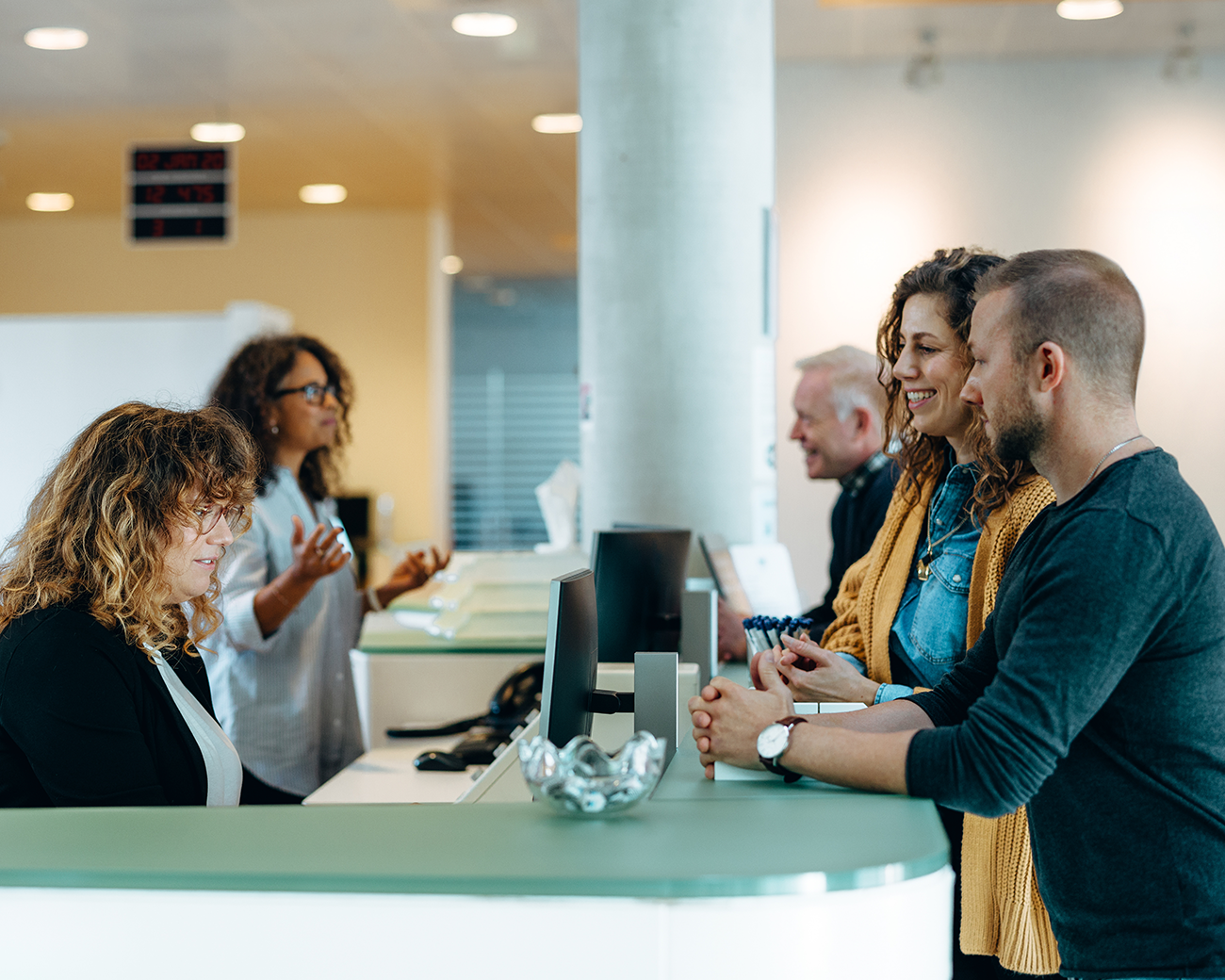 Ambtenaar werkt bij gemeente 
