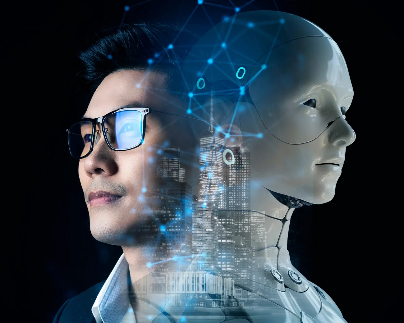 Persoon en artificial intelligence (AI)