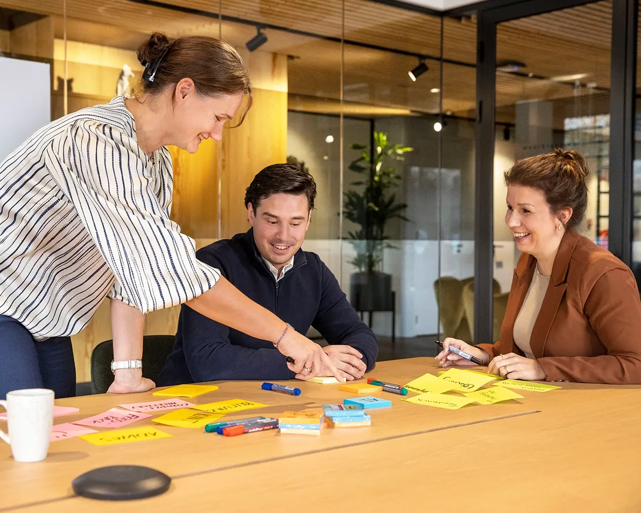 Collega's bij accountantskantoor Joanknecht