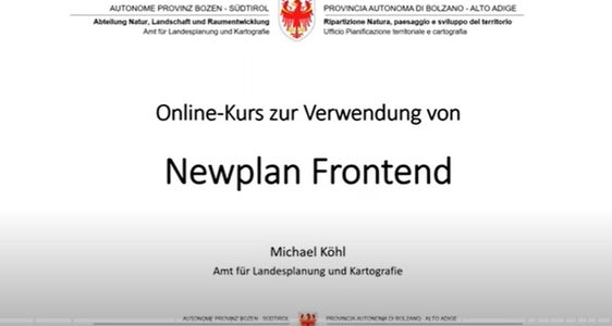 NewPlan Frontend Tutorial