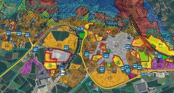 Die Abgrenzung des Siedlungsgebietes