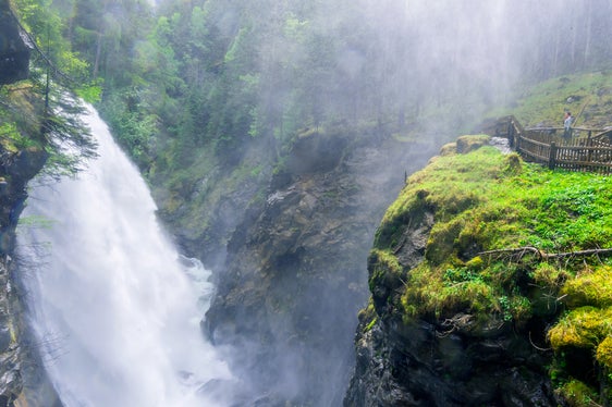 Monumento naturale Cascate di Riva, Campo Tures (Archivio Ufficio Natura, Foto Othmar Seehauser, 2017)