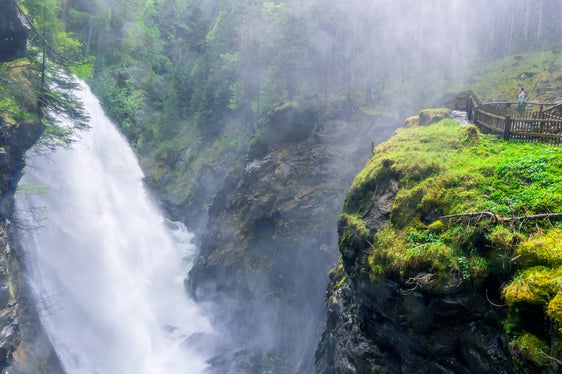 Naturdenkmal Reinbachfälle, Sand in Taufers (Archiv Amt für Natur, Foto Othmar Seehauser, 2017)