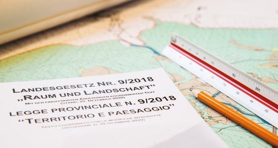 Nuova legge provinciale n. 9/2018 Territorio e paesaggio
