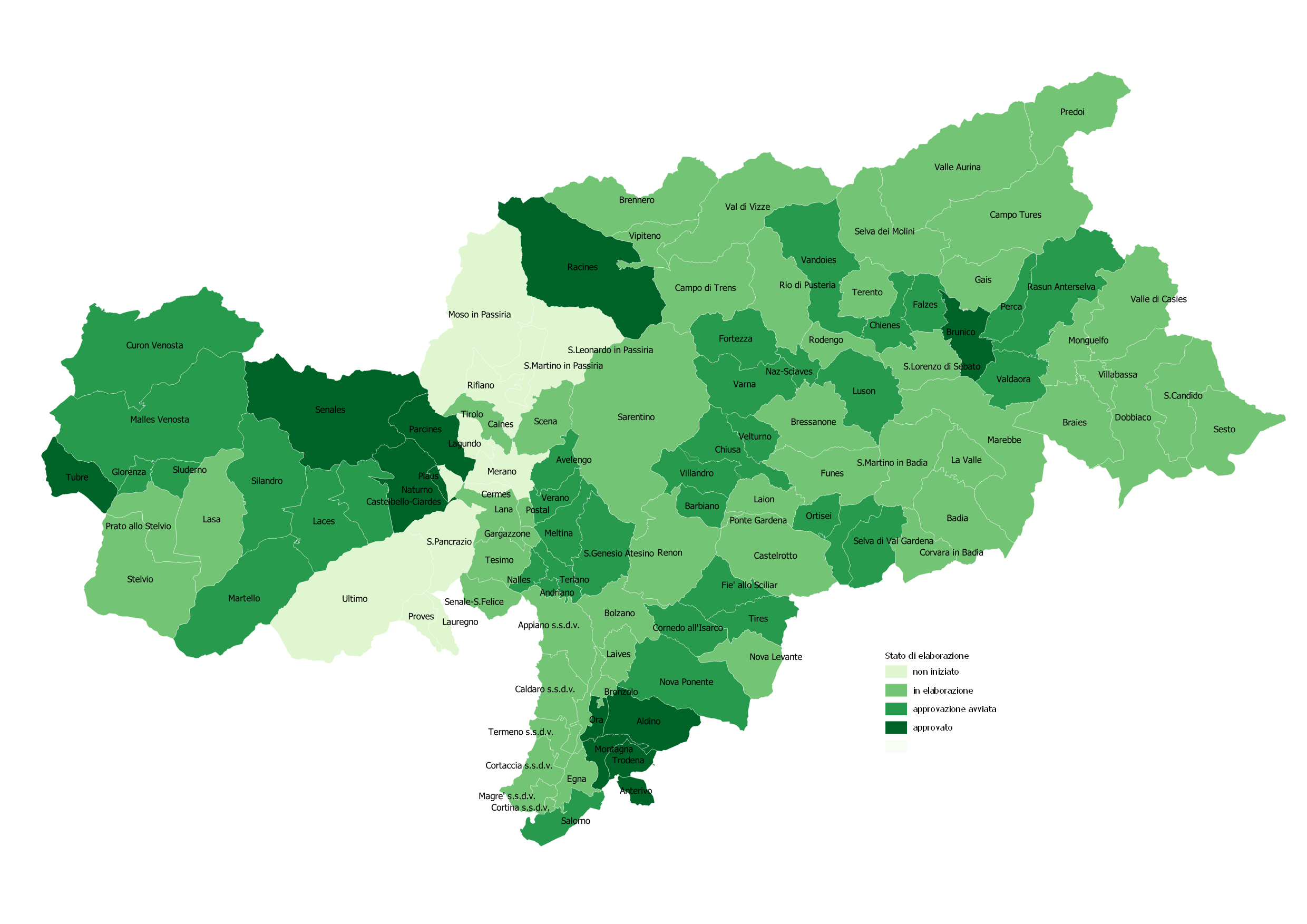 Stato di attuazione dei Programmi di sviluppo