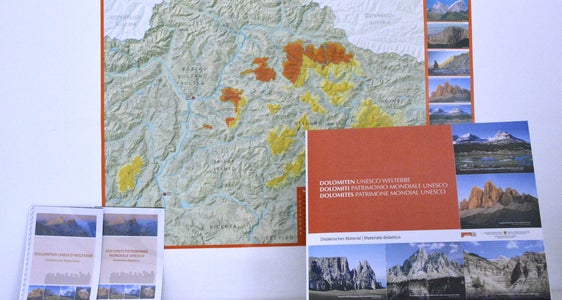 Dolomiten UNESCO Welterbe - Materialienset