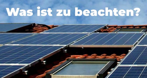 Photovoltaikpaneele und thermische Sonnenkollektoren