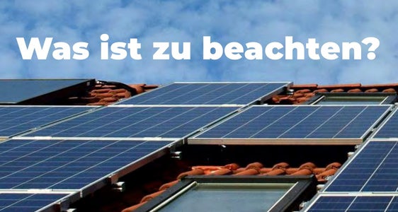 Photovoltaikpaneele und thermische Sonnenkollektoren