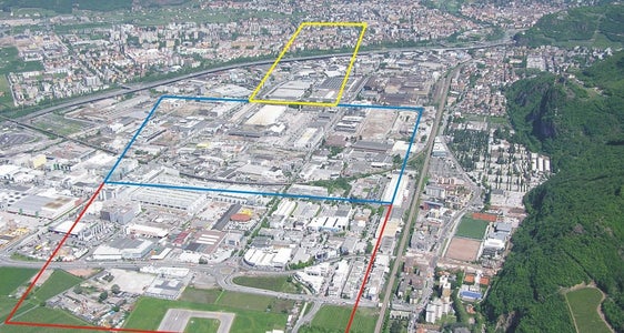 Gefahrenzonenplan Flughafen Bozen