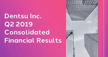 Dentsu Inc. Q2 2019 Consolidated Financial Results