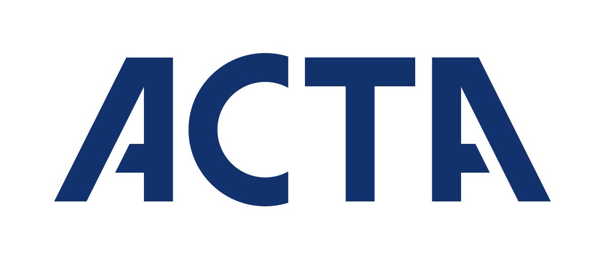 ACTA logo zonder descriptor blauw