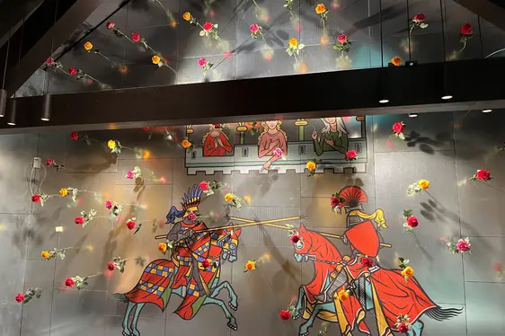 Museum Minnehus, Lajen