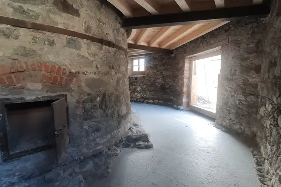 Innenansicht Kalkofen, Prad am Stilfserjoch