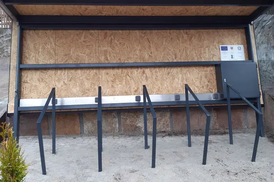 Comune di Funes - Installazione delle stazioni di ricarica per e-bike