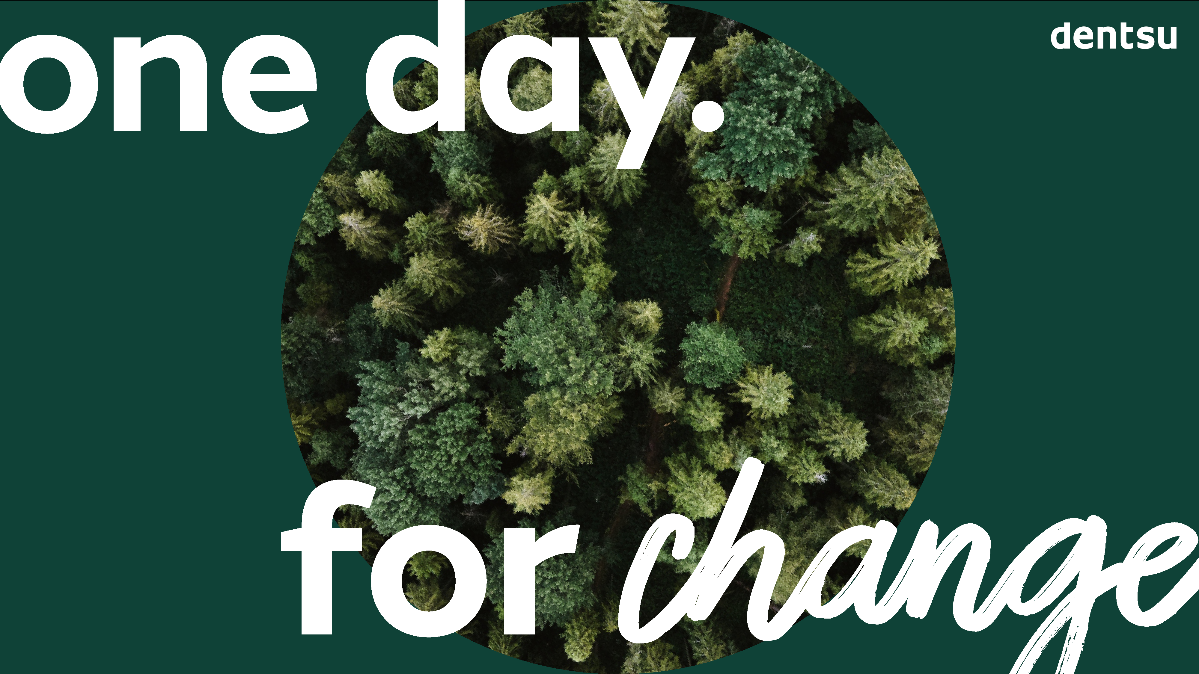 One Day For Change Banner