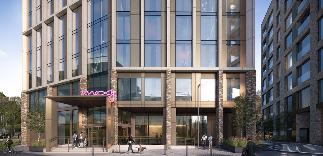 Moxy Dublin Docklands slide 1