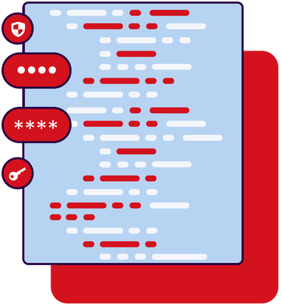 secrets in code are vulnerable