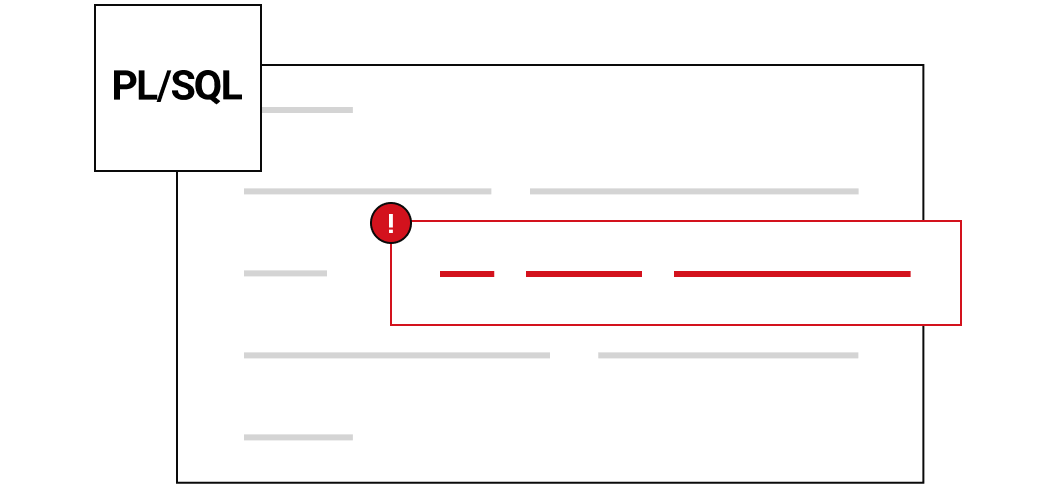 Sonar and PL SQL