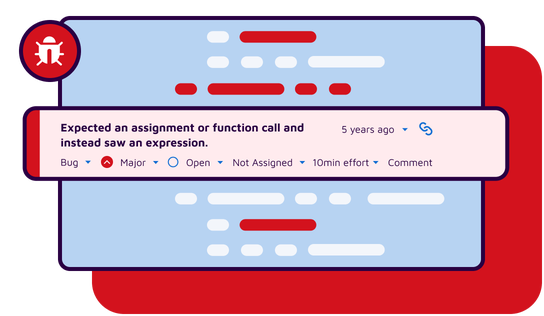duplicate code is flagged
