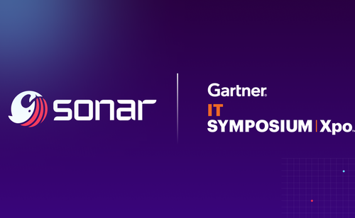 Image for Sonar to Present at Gartner IT Symposium/Xpo