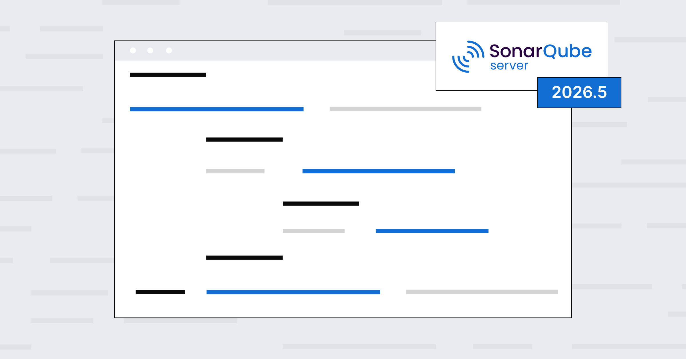SonarQube Server 2026.5 LTA: Ship AI code inside your perimeter with confidence
