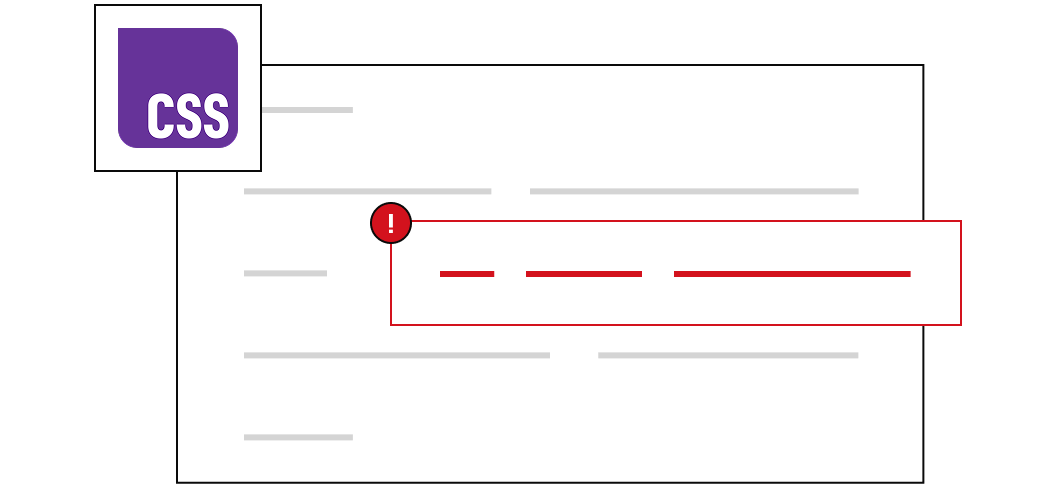 Sonar and CSS