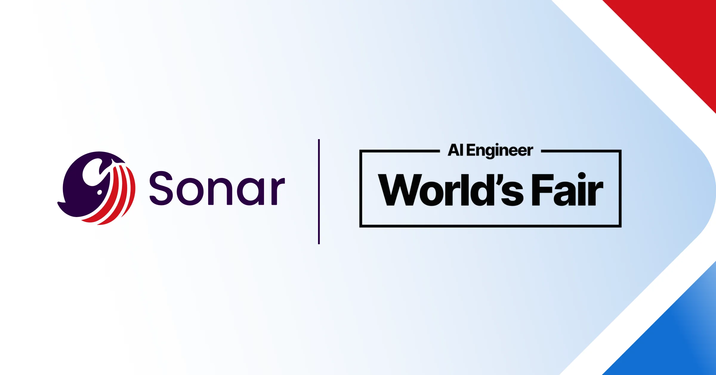Sonar to Take Center Stage at AI Engineer World’s Fair in San Francisco