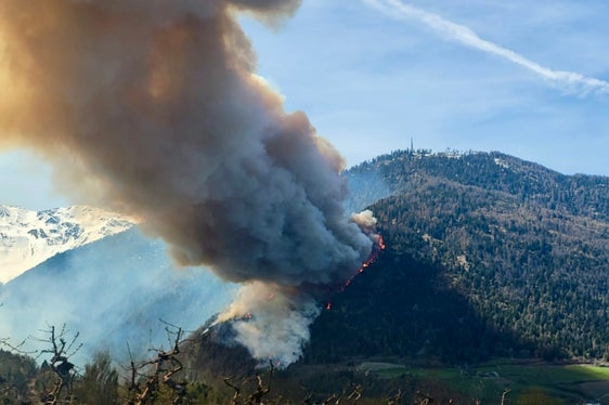 Prato allo Stelvio, 2025 (Foto: USP/Unione Provinciale dei Corpi dei Vigili del Fuoco Volontari)
