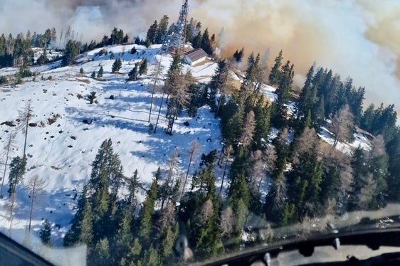 Prato allo Stelvio, 2025 (Foto: USP/Unione Provinciale dei Corpi dei Vigili del Fuoco Volontari)