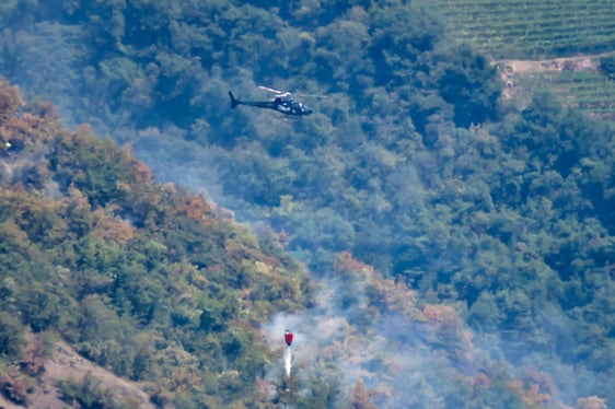 Guncina, Comune di Bolzano, 2022 (Foto: USP/Unione Provinciale dei Corpi dei Vigili del Fuoco Volontari)