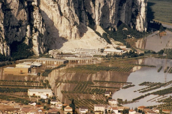 Etsch bei Salurn, 1981