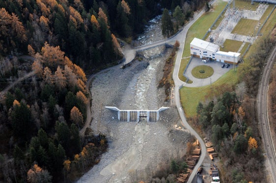 Torrente Rienza, Perca