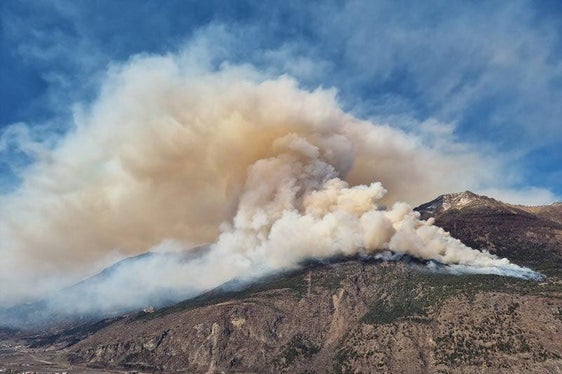 Monte Sole, Laces, 2025 (Foto: USP/Unione Provinciale dei Corpi dei Vigili del Fuoco Volontari)
