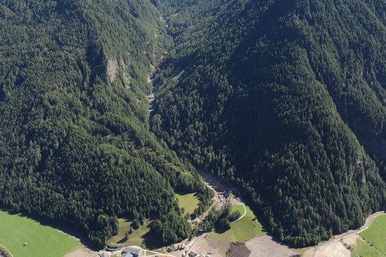 Murgang, Grossbergbach, Pfitsch - 2012