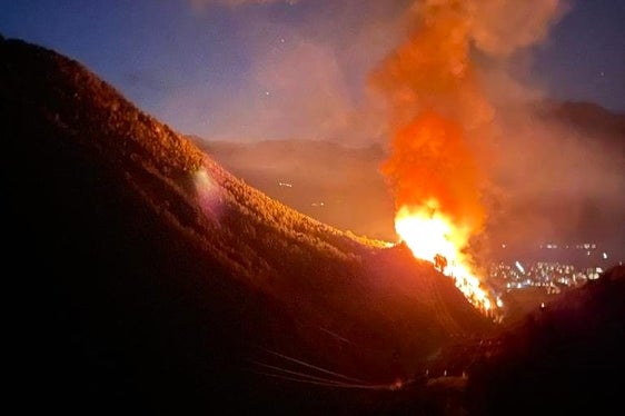 Solda, Comune di Stelvio, 2022 (Foto: USP/Unione Provinciale dei Corpi dei Vigili del Fuoco Volontari)